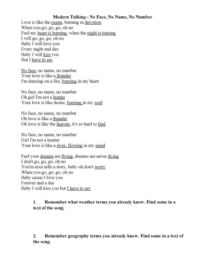 Modern Talking - No Face, No Name, No Number_Страница_1